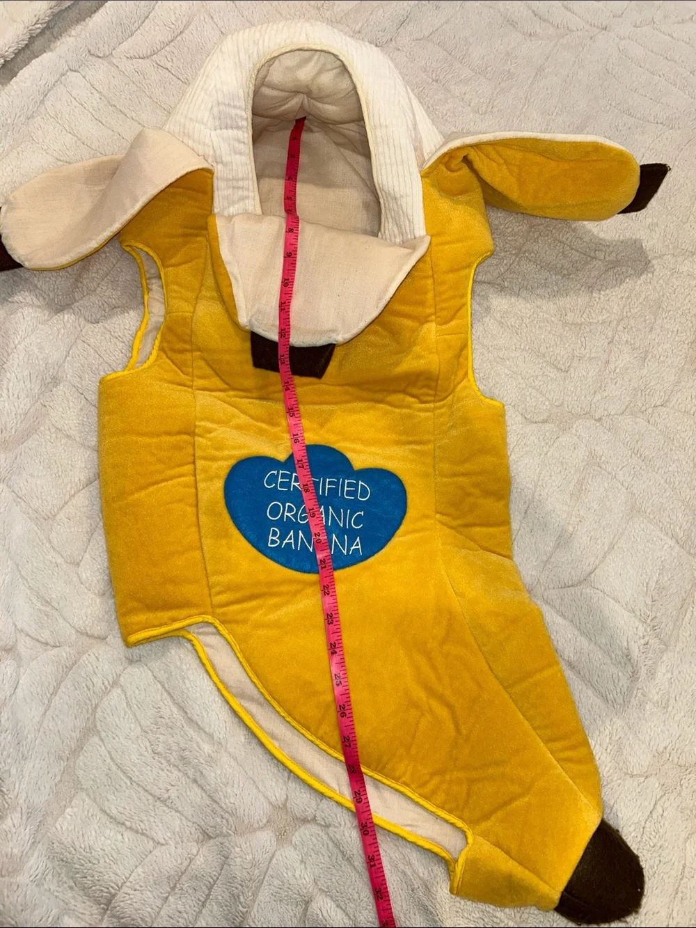 Pottery Barn Certified Organic Banana Kids Costume - Yellow